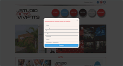 Desktop Screenshot of lestudio.ma