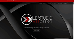 Desktop Screenshot of lestudio.ca